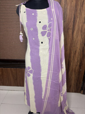 mirror work noodle strap suit