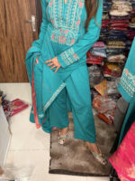 Blue Knitted Suit - Image 5