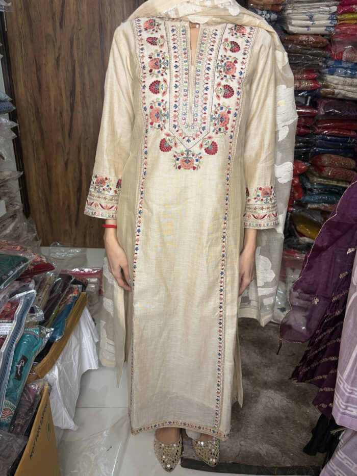 Viral Cotton Chandheri Suit - Image 2