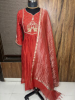 Peacock Mul Chanderi