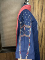 Blue Handloom Cotton Suit - Image 5