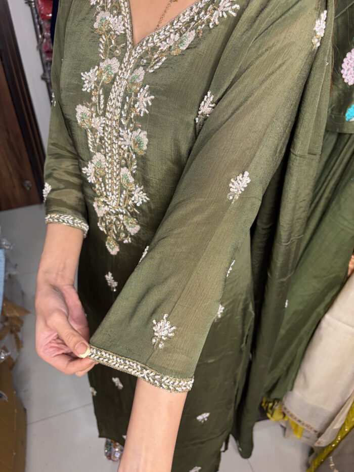 The Mehndi Suit - Image 3