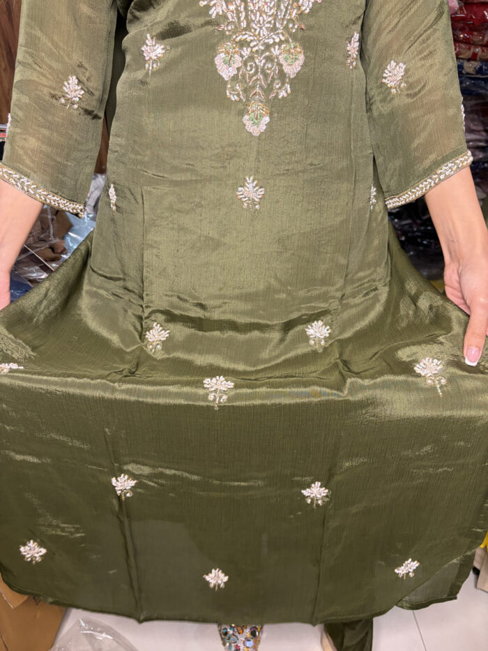 The Mehndi Suit - Image 4