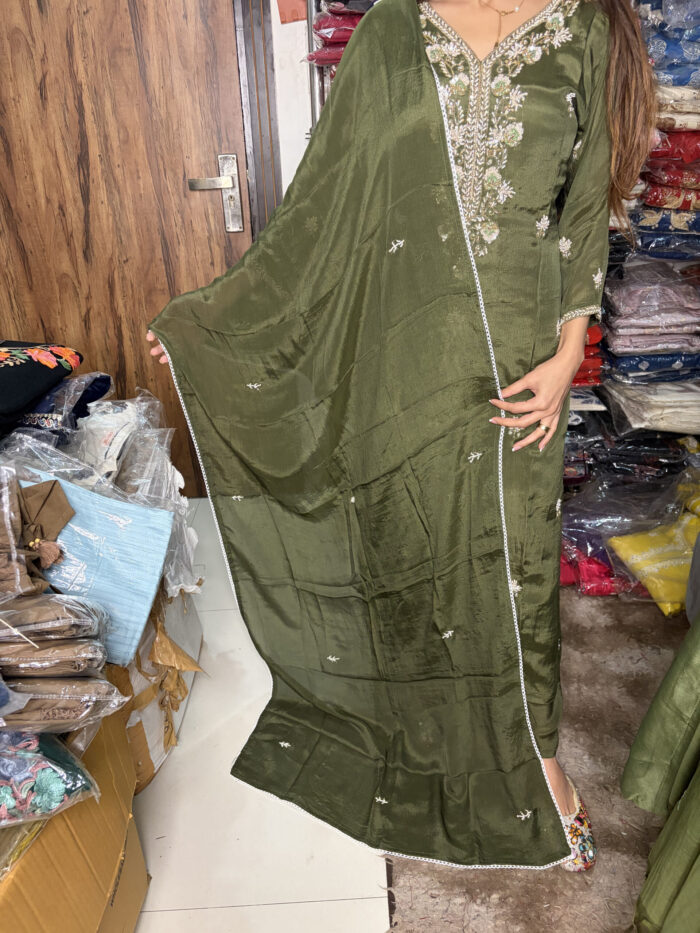 The Mehndi Suit - Image 6