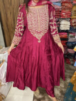 The Perfect Dola Silk Anarkali - Image 2