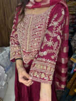 The Perfect Dola Silk Anarkali - Image 3