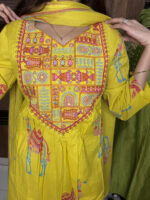 Yellow Embroidered Suit - Image 3