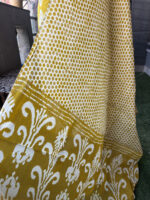 Yellow  Noodle Strap Cotton Suit - Image 5
