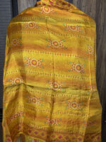 Yellow Muslin Silk suit - Image 8