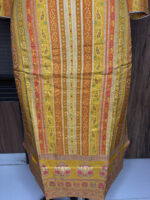 Yellow Muslin Silk suit - Image 6