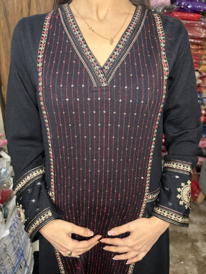 Knitted A Line Suit - Image 5