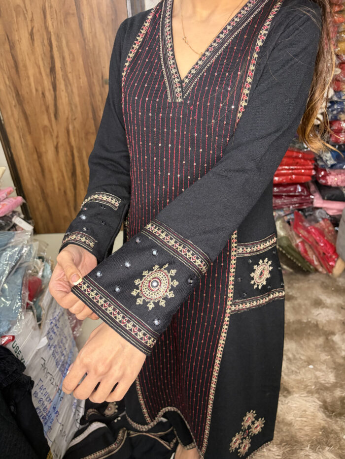 Knitted A Line Suit - Image 6