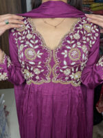 Alia Cut Chinon Anarkali - Image 3