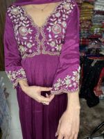 Alia Cut Chinon Anarkali - Image 4