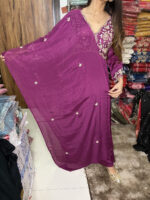 Alia Cut Chinon Anarkali - Image 5