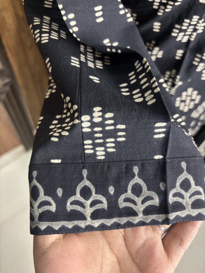 Black Cotton Suit - Image 4