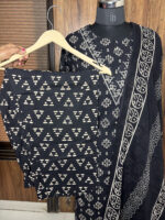 Black Cotton Suit - Image 7