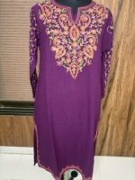 Wine Cot Wool Pheran