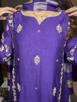 Gota Wrok Mul Chandheri Suit - Image 3