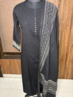 The Black handloom Cotton Suit