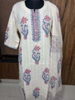 Cotton Floral Printed Suit - Image 2