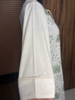 Floral Embroidered off white article - Image 4