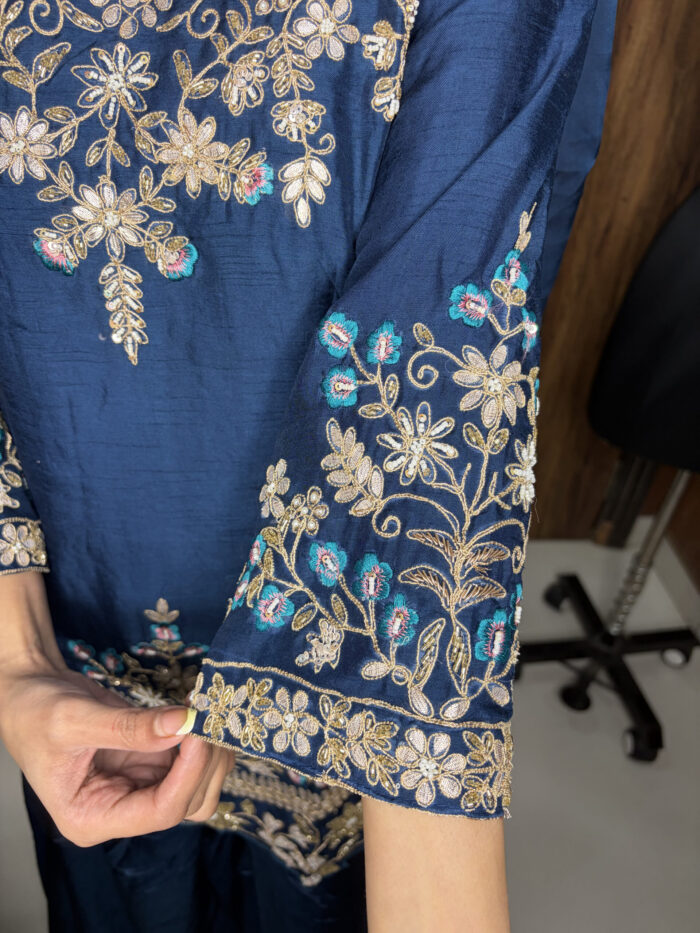 The Teal Blue Sharara - Image 4