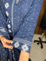 The Blue Handloom Cotton Suit - Image 4