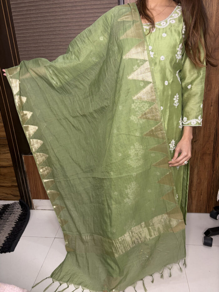 Green Pearl Work Suit - Image 6