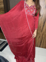 Chinnon  Embroidered Suit - Image 5