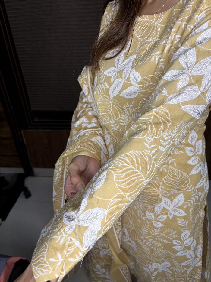 Pastel Printed Suit - Image 4