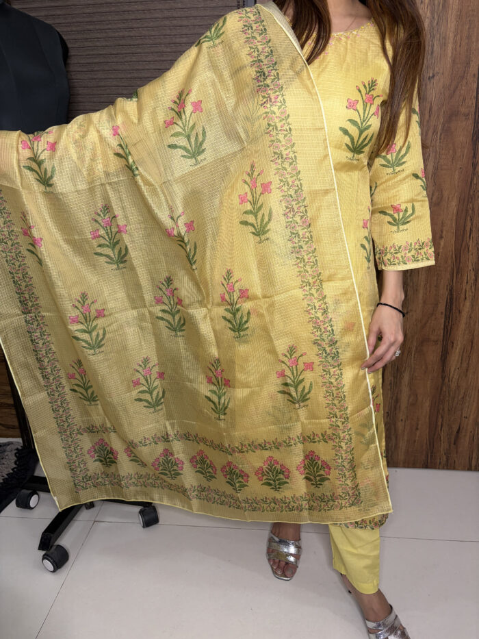 Kota Doriya Printed Suit - Image 4
