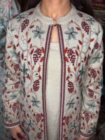 Warm Pastels  Fabric Knitted Suit - Image 6