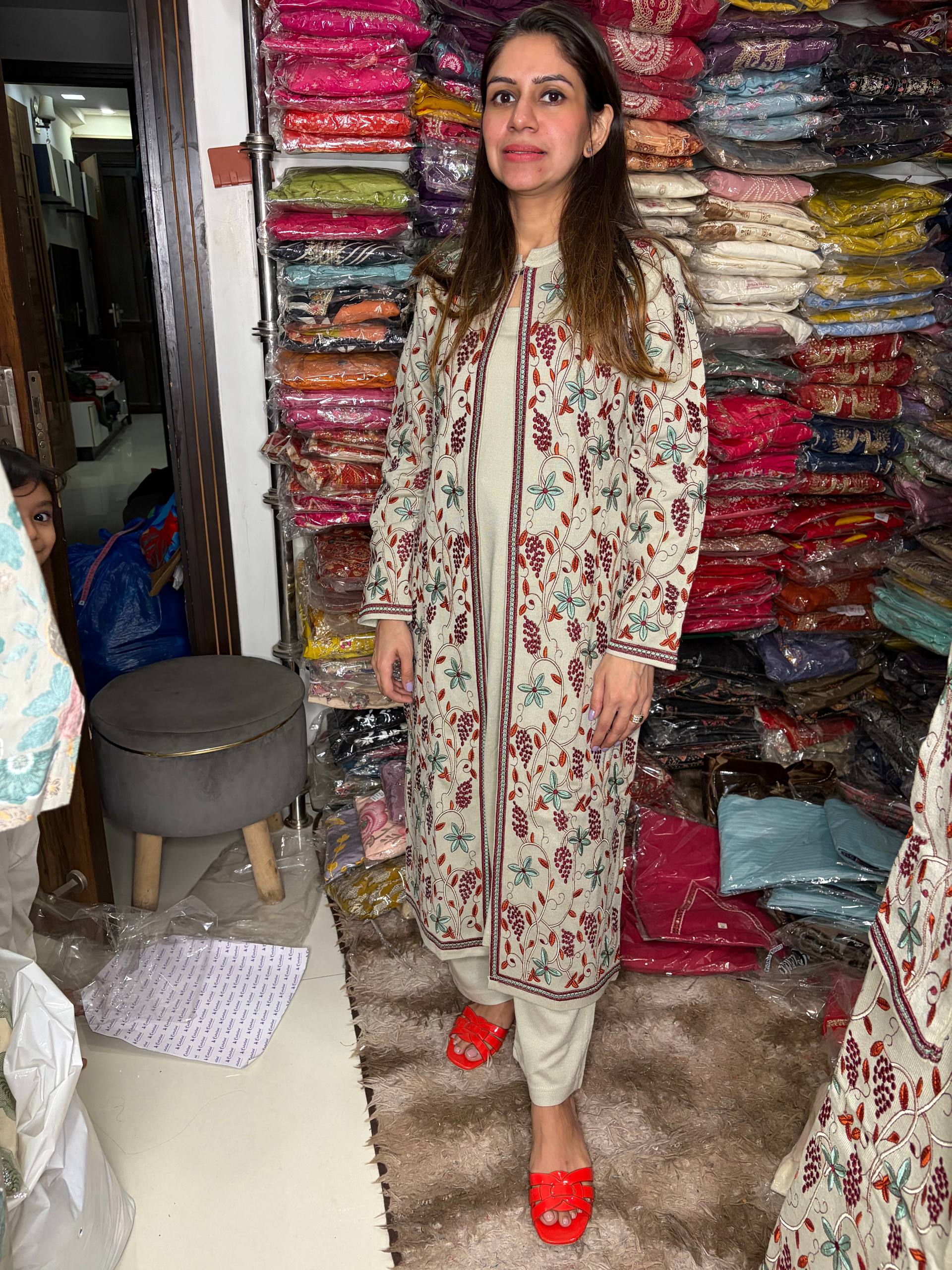 photo_3_2025-11-25_13-33-47.jpg Warm Pastels Fabric Knitted Suit - Image 1