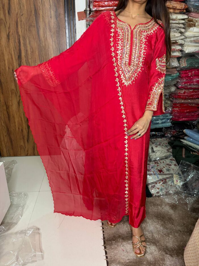 Wedding Bliss Fabric Dola Silk - Image 3