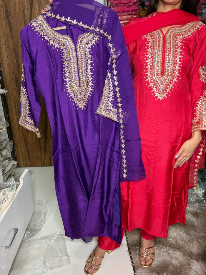 Wedding Bliss Fabric Dola Silk - Image 2