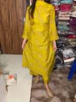 Floral formals Fabric Muslin - Image 3