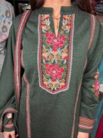 Green Chili Suit Fabric Knitted - Image 3