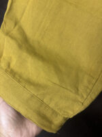 Yellow  Handloom Cotton Pant - Image 2