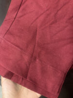 Maroon Handloom Cotton Pant - Image 2