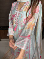 Pastel Muslin Suit - Image 2