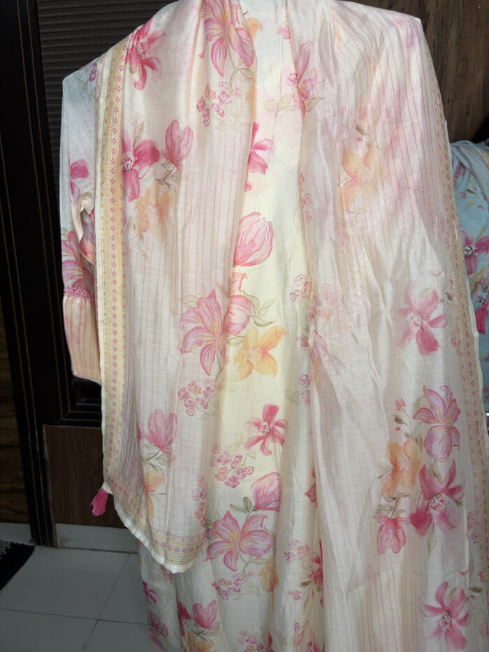 Pastel Muslin Suit - Image 3