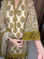 Short length Block printing Suit - Image 5