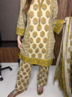 Short length Block printing Suit - Image 6