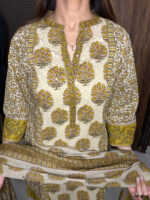 Short length Block printing Suit - Image 4