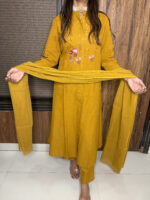 Handloom Haldi Suit