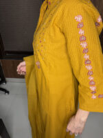 Handloom Haldi Suit - Image 3