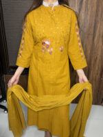 Handloom Haldi Suit - Image 6