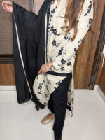 Floral Handloom Suit - Image 4