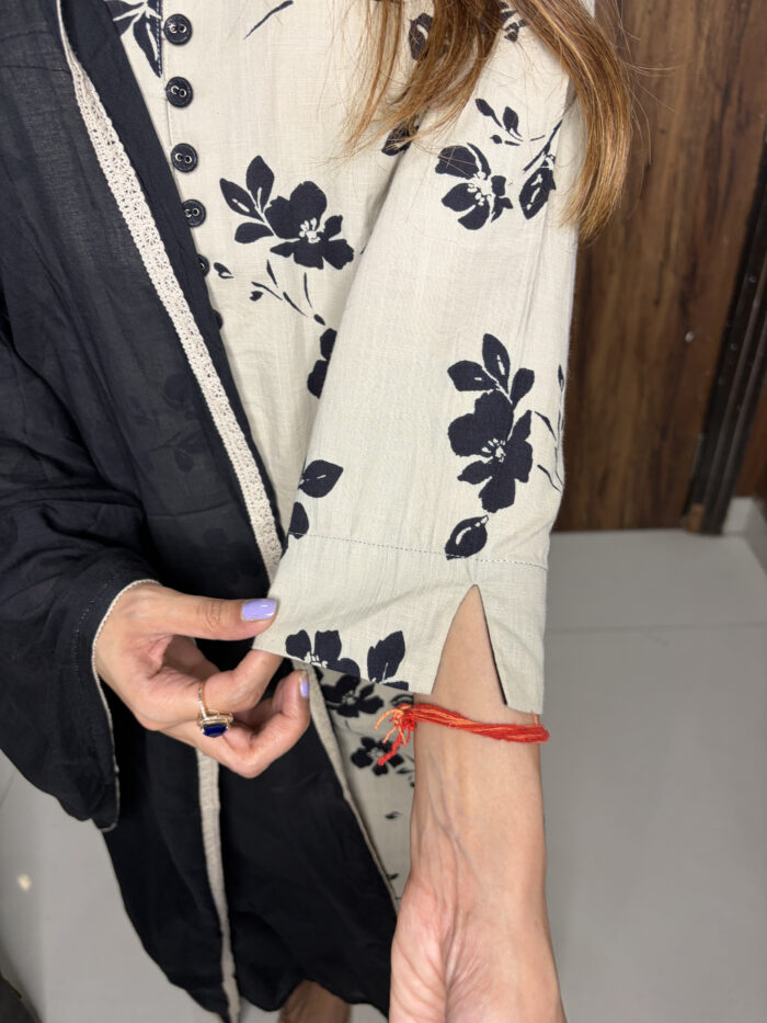 Floral Handloom Suit - Image 5